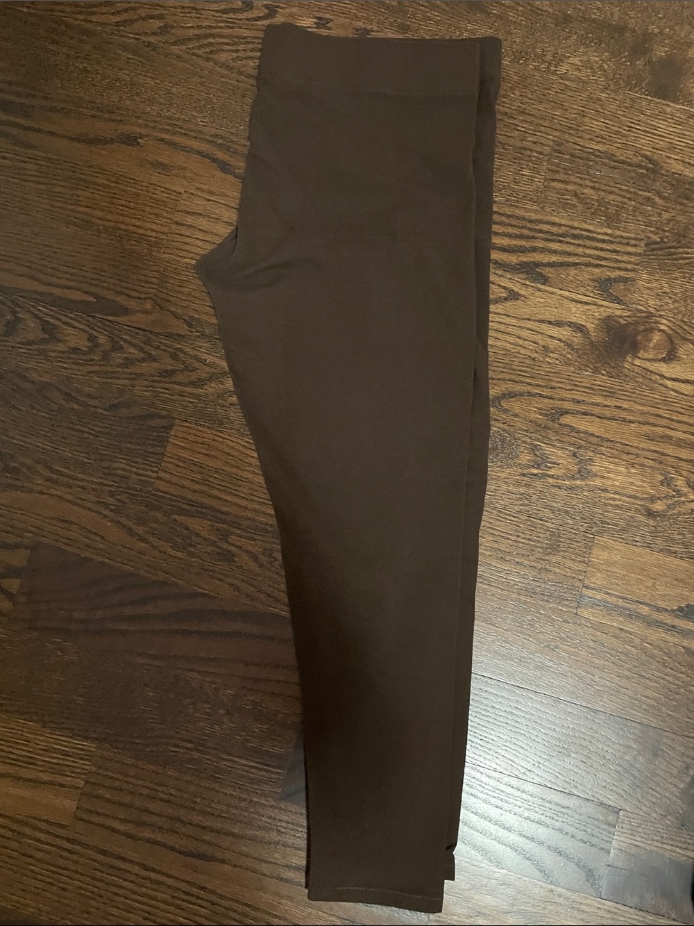 Women’s Plus Size Brown Stretch Pants- Leggings